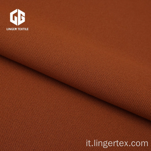 Tessuto in twill lavorato a maglia T / C 65/35 per indumento